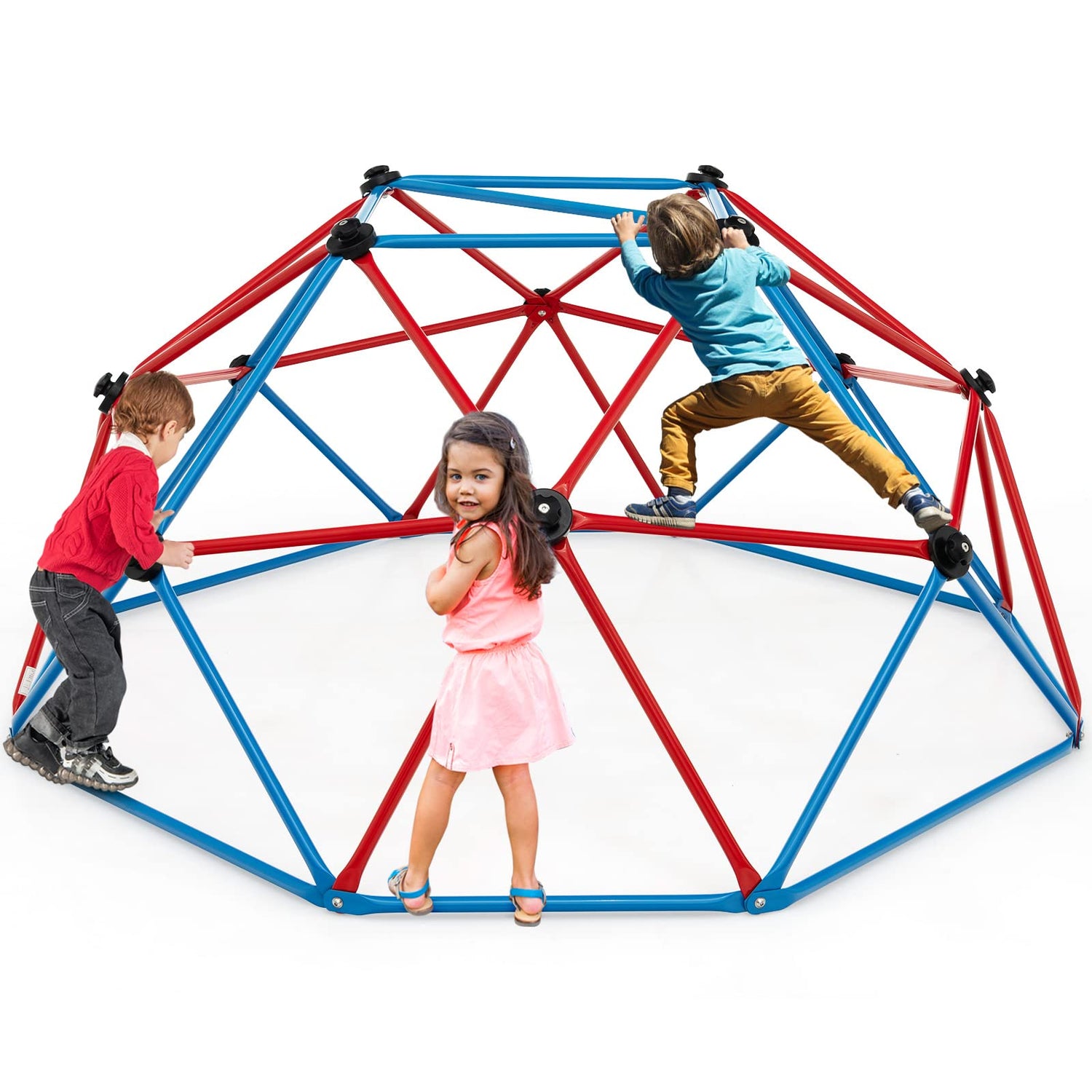 GYMAX Dome Climber, Kids Climbing Set