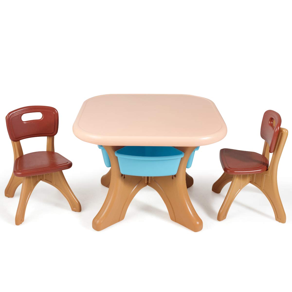 GYMAX Kids Table Chair Set