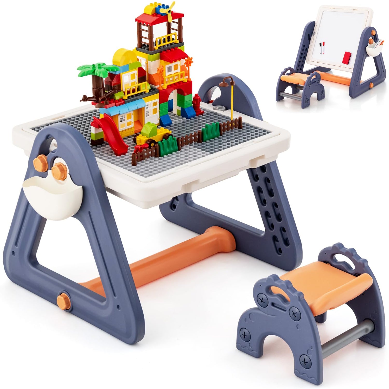 GYMAX Kids Activity Table and Chair Set
