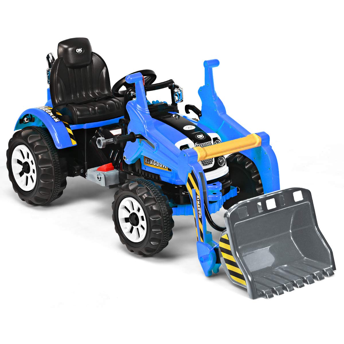 GYMAX Kids Electric Ride on Excavator