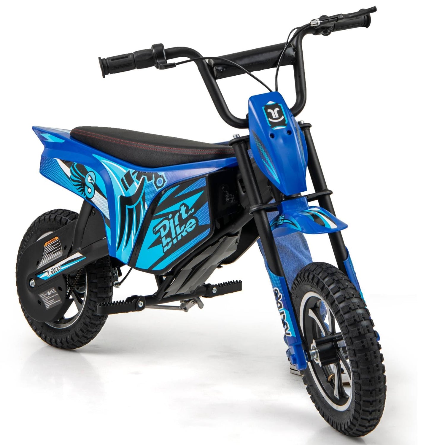 GYMAX 24V Children Dirt Bike with Pneumatic Tires
