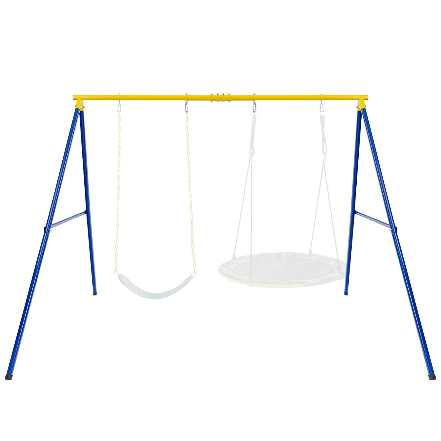 GYMAX Double Swing set