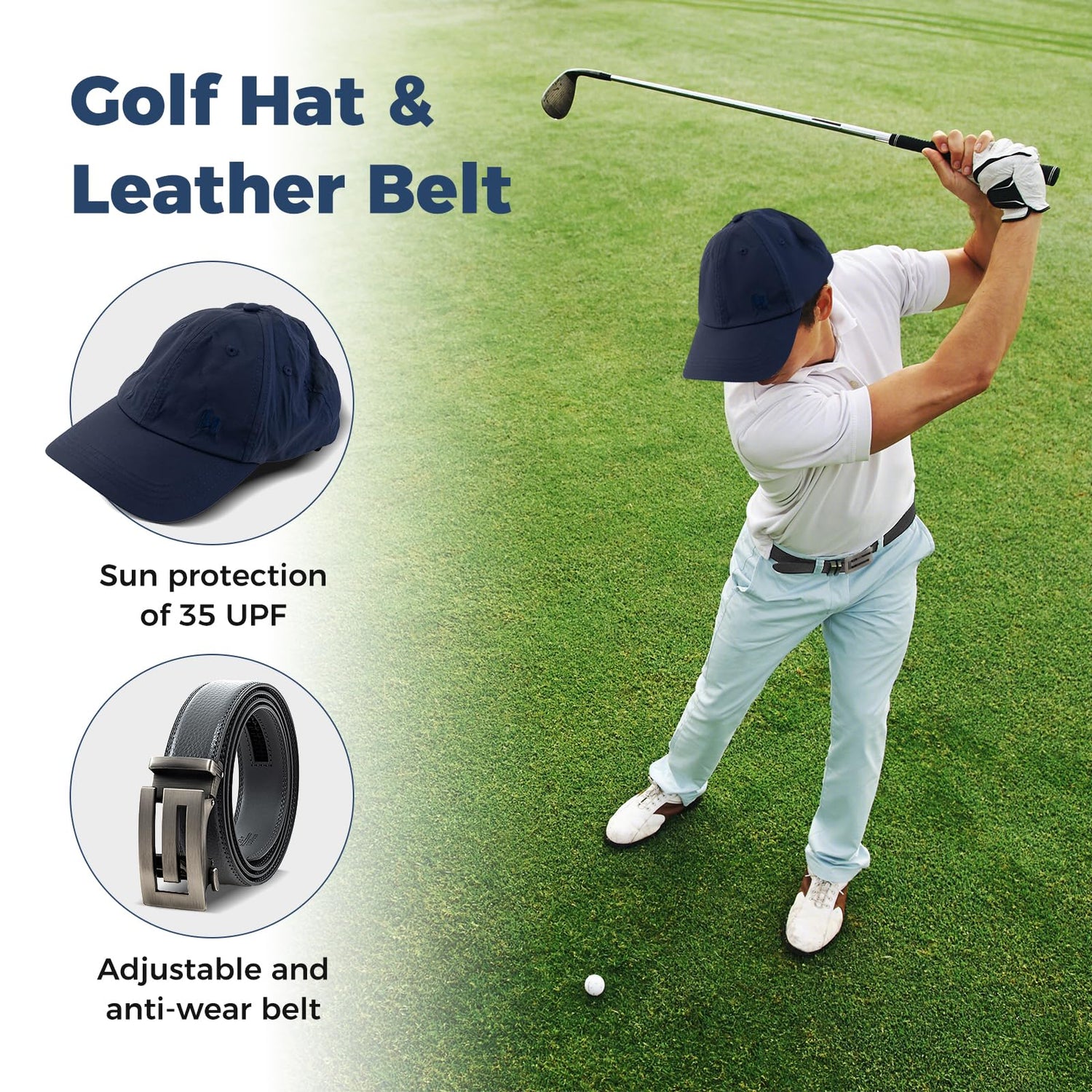 GYMAX Golf Gift Set for Men/Women with Golf Balls