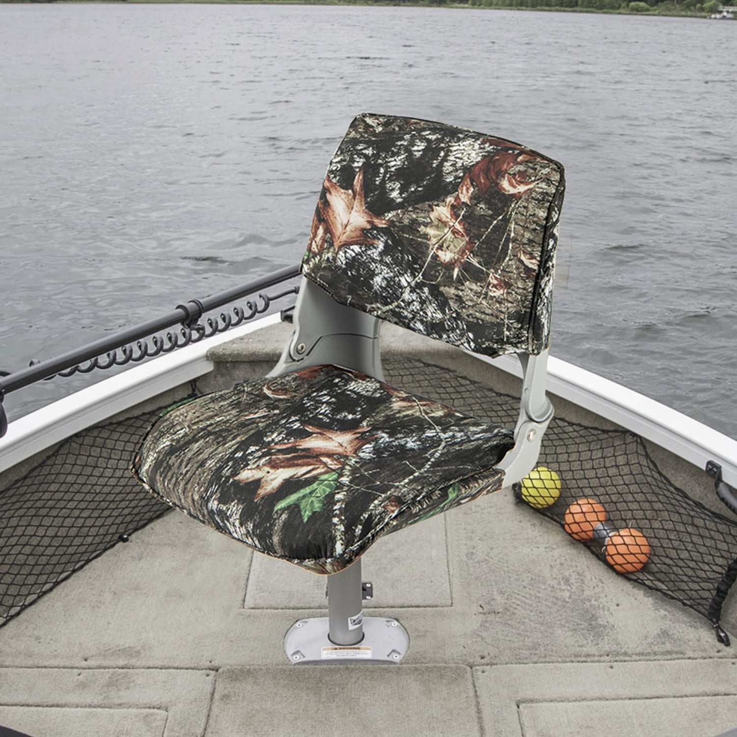 GYMAX Waterproof Low Back Captain Chair with High-density Sponge