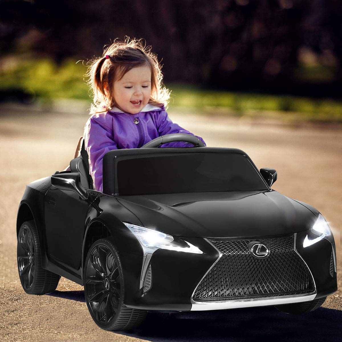 GYMAX 12V Licensed Lexus Battery Powered Car with Remote Control