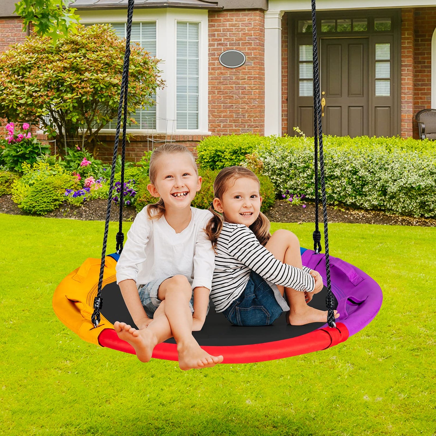 100cm Giant Round Tree Hanging Seat with Handle